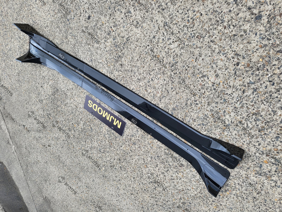 ABS GLOSSY BLACK SIDE SKIRT fit for 【Tesla Model Y】2022+ (7060885340234)
