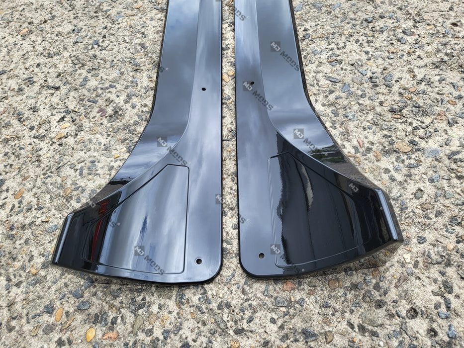 ABS GLOSSY BLACK SIDE SKIRT fit for 【Tesla Model Y】2022+ (7060885340234)