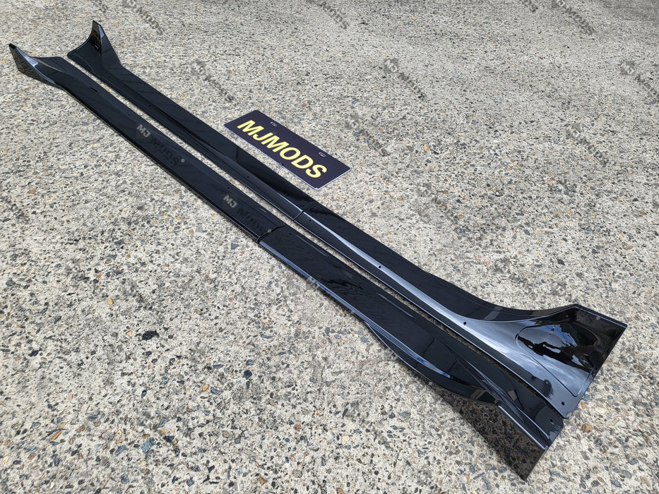 ABS GLOSSY BLACK SIDE SKIRT fit for 【Tesla Model Y】2022+ (7060885340234)