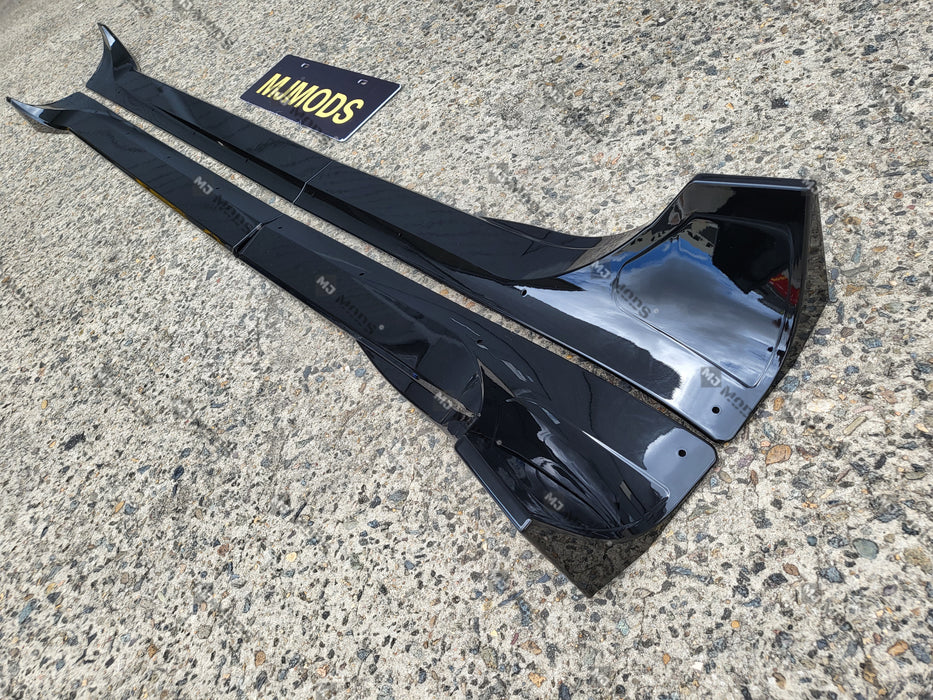 ABS GLOSSY BLACK SIDE SKIRT fit for 【Tesla Model Y】2022+ (7060885340234)