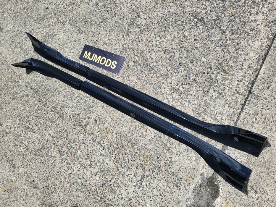 ABS GLOSSY BLACK SIDE SKIRT fit for 【Tesla Model 3】2019+ (7062972563530)