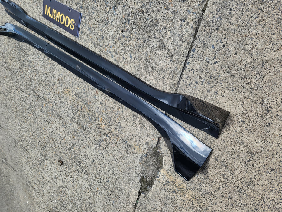 ABS GLOSSY BLACK SIDE SKIRT fit for 【Tesla Model 3】2019+ (7062972563530)