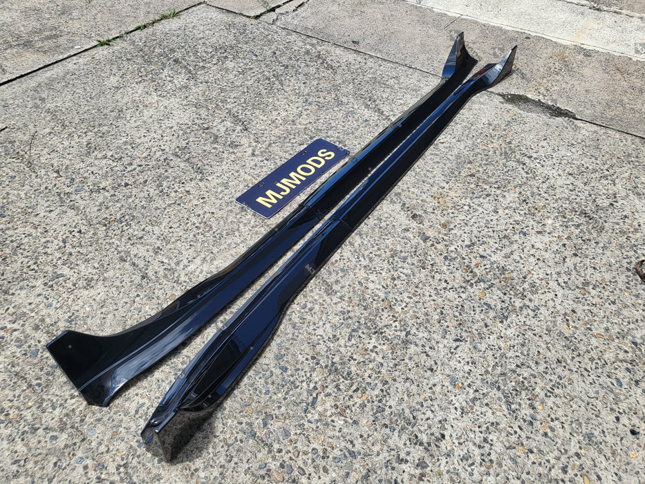 ABS GLOSSY BLACK SIDE SKIRT fit for 【Tesla Model 3】2019+ (7062972563530)