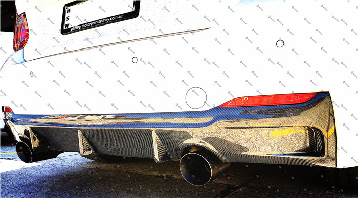 Carbon Fiber Rear Diffuser For BMW【F22 F23 M Sport M240i M235i 230i 228i】【twin】 (4316992110666)