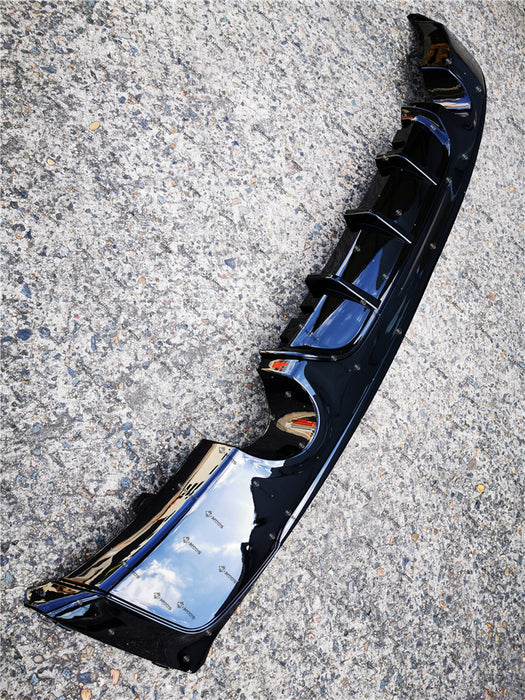 ABS Glossy Black Rear Diffuser For BMW【F22/F23 M240/235 230/228/225/220 M Sport】twin (6542943617098)