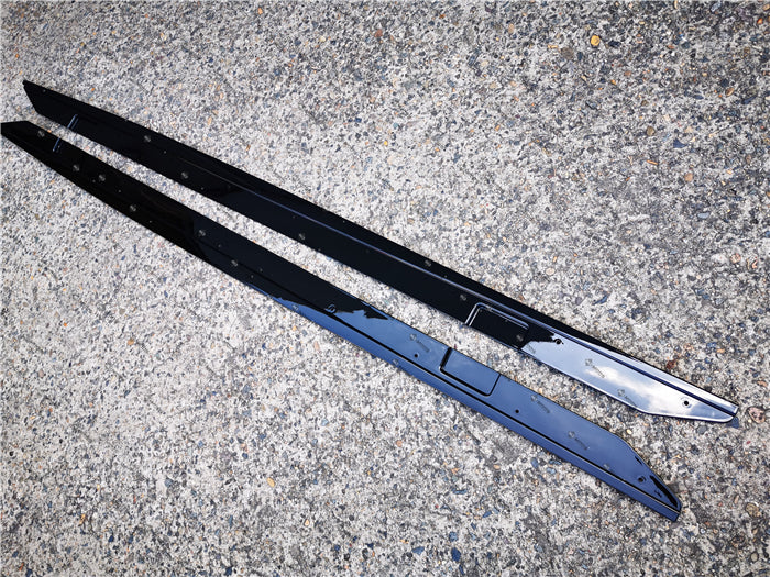 ABS Gloss Black Side Skirts for BMW【F22 F23 M240i M235i 230i 228i 220 M Sport】 (6542928773194)
