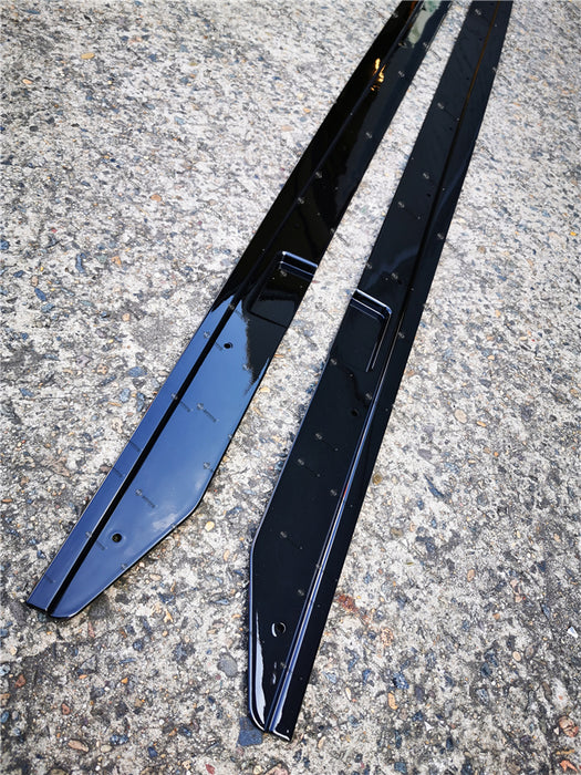 ABS Gloss Black Side Skirts for BMW【F22 F23 M240i M235i 230i 228i 220 M Sport】 (6542928773194)