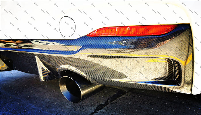 Carbon Fiber Rear Diffuser For BMW【F22 F23 M Sport M240i M235i 230i 228i】【twin】 (4316992110666)