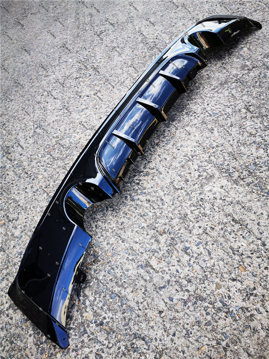 ABS Glossy Black Rear Diffuser For BMW【F22/F23 M240/235 230/228/225/220 M Sport】twin (6542943617098)