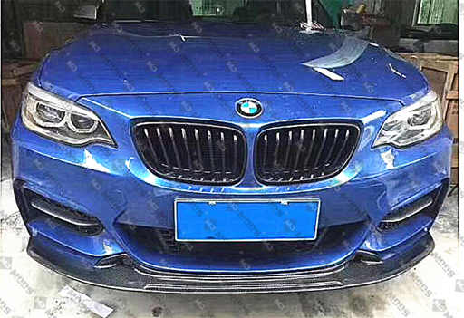 Carbon Fibre Front Bumper Lip for BMW【F22 & F23 M Sport M Tech】【EXOT Type】 (4316952625226)