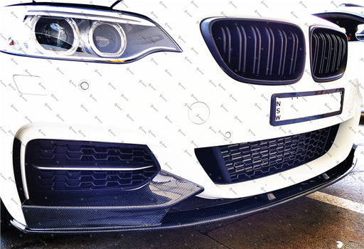 Carbon Fibre Front Bumper Lip for BMW【F22 F23 M Sport M240i M235i 230i 228i】【MP Type】 (4316793634890)