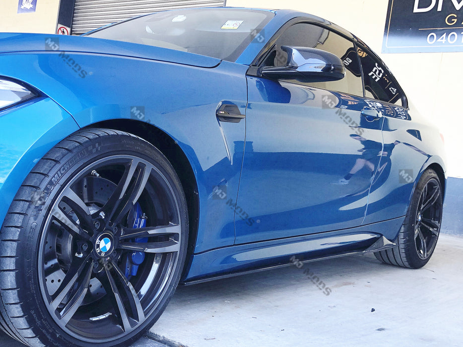 Carbon Fibre Side Skirts for BMW【F87 M2/M2C】【MTC Style】 (4393843064906)