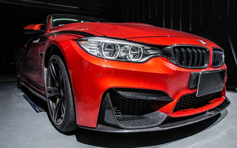 Carbon Fibre Front Bumper Splitter for BMW【F80 M3 & F82 F83 M4】Lower (3782828425290)
