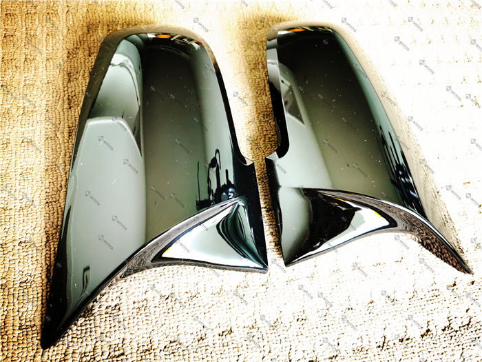 ABS Glossy Black Mirror Cover For BMW 1/2/3/4 series F20 F30/31 F32/33/36 F87/M2 (3763416531018)