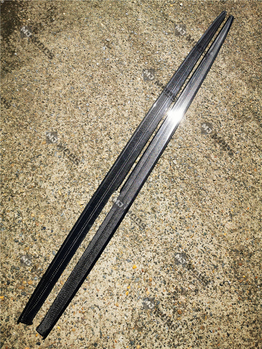 Carbon Fibre Side Skirts for BMW【F30/31/34 316/318/320/328/330/335/340 M SPORT】【MP Style】 (4461624655946)