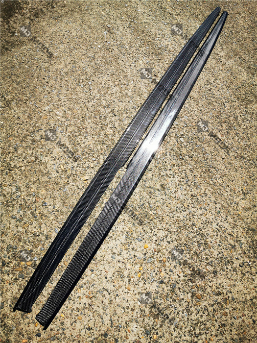 Carbon Fibre Side Skirts for BMW【F30/31/34 316/318/320/328/330/335/340 M SPORT】【MP Style】 (4461624655946)