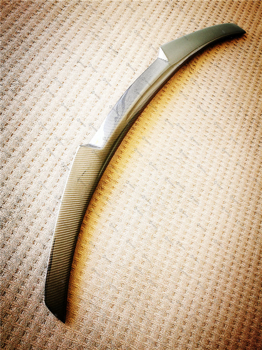 Carbon Fibre Rear Boot Spoiler for BMW【F30 F80M3】340i 335i 330i 328i【M4 style】 (3743619579978)