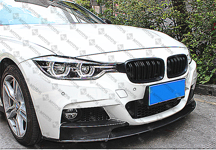 Carbon Fibre Front Bumper Lip for BMW【F30 F31 M SPORT】340i 335i 330i 328i 320【P】 (3775549079626)