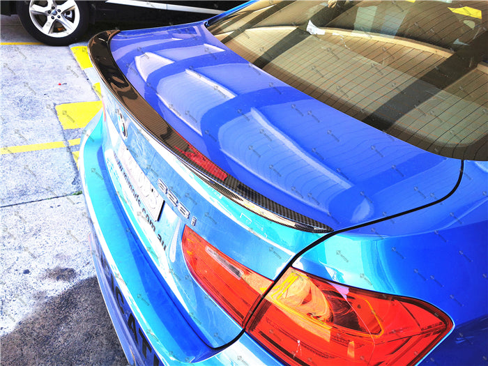 Carbon Fibre Rear Boot Spoiler for BMW【F30 F80M3】340i 335i 330i 328i【P style】 (3743620563018)