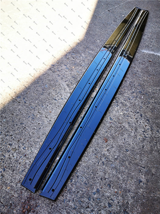 ABS Gloss Black Side Skirts for BMW【F32 F33 F36 440i 435i 430i 428i 420i/d】 (4698531692618)