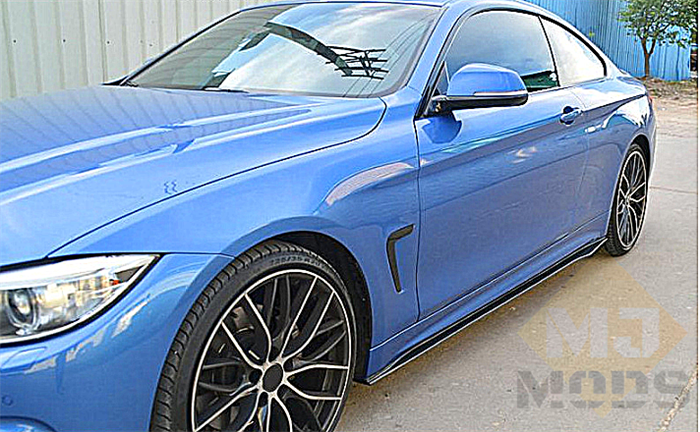 Carbon Fibre Side Skirts for BMW 4 Series【F32 F33 F36】【Blade Style】 (4320945045578)