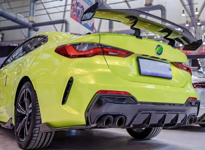 Carbon Fibre Rear Diffuser For BMW 4 Series【G22/G23 420/430/M440】2020+ (6934442573898)