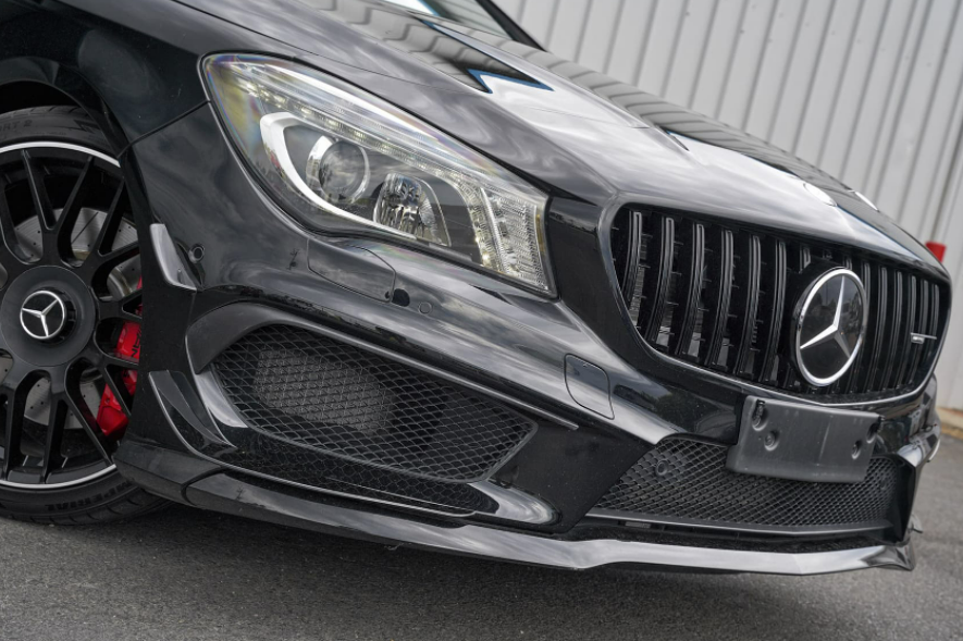 Grille For MERCEDES BENZ【C117 X117 CLA45 AMG CLA180/200/250】13-16【GT BK】 (6575519465546)
