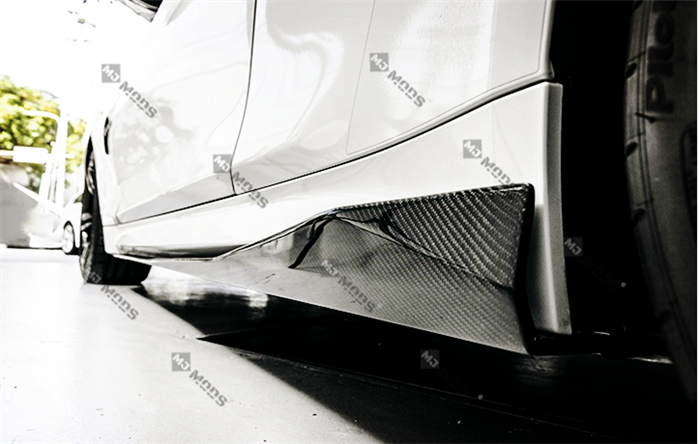 Carbon Fibre Side Skirts for BMW M Series【M3 F80 M4 F82/F83】【RZ Style】 (4854345072714)