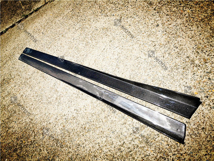 Carbon Fibre Side Skirts for BMW M Series【M3 F80 M4 F82/F83】【RZ Style】 (4854345072714)