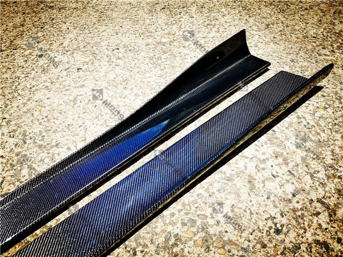 Carbon Fibre Side Skirts for BMW M Series【M3 F80 M4 F82/F83】【RZ Style】 (4854345072714)
