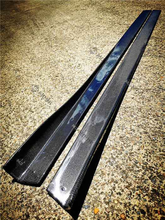 Carbon Fibre Side Skirts for BMW M Series【M3 F80 M4 F82/F83】【RZ Style】 (4854345072714)
