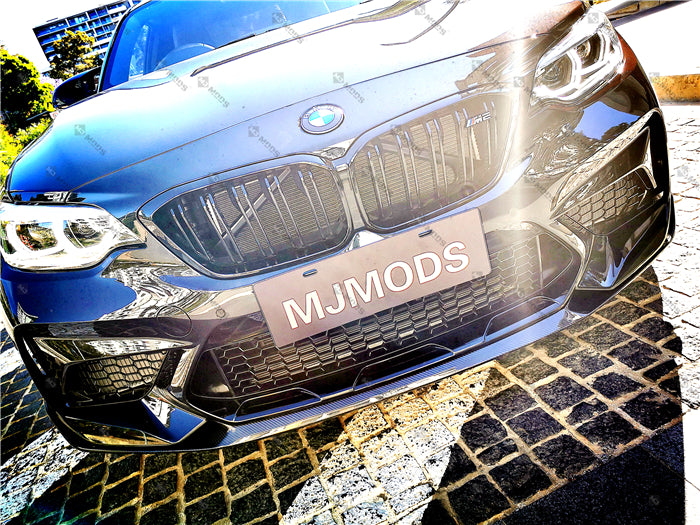 Carbon Fibre Front Bumper Lip for BMW F87 M2C【Competition Edition】【M2C-MP Style】 (4345193889866)