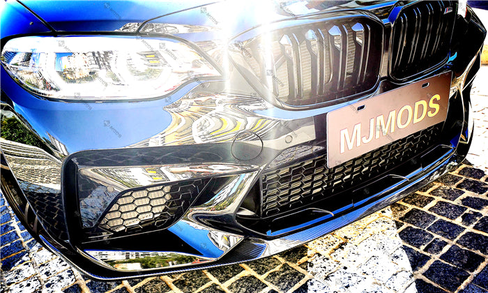 Carbon Fibre Front Bumper Lip for BMW F87 M2C【Competition Edition】【M2C-MP Style】 (4345193889866)