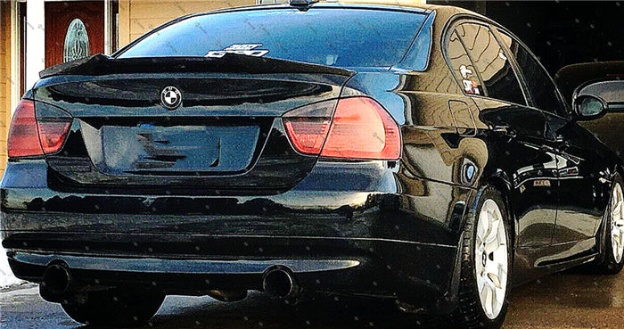 CARBON FIBRE BOOT LIP SPOILER FOR BMW【3 Series E90 335i 330i 328i】【E90/M3】【M4 Style】 (3747178676298)