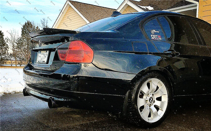 CARBON FIBRE BOOT LIP SPOILER FOR BMW【3 Series E90 335i 330i 328i】【E90/M3】【M4 Style】 (3747178676298)
