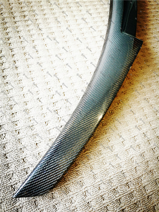 CARBON FIBRE BOOT LIP SPOILER FOR BMW【3 Series E90 335i 330i 328i】【E90/M3】【M4 Style】 (3747178676298)