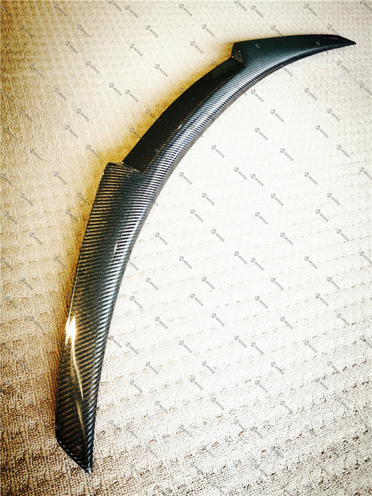 CARBON FIBRE BOOT LIP SPOILER FOR BMW【3 Series E90 335i 330i 328i】【E90/M3】【M4 Style】 (3747178676298)