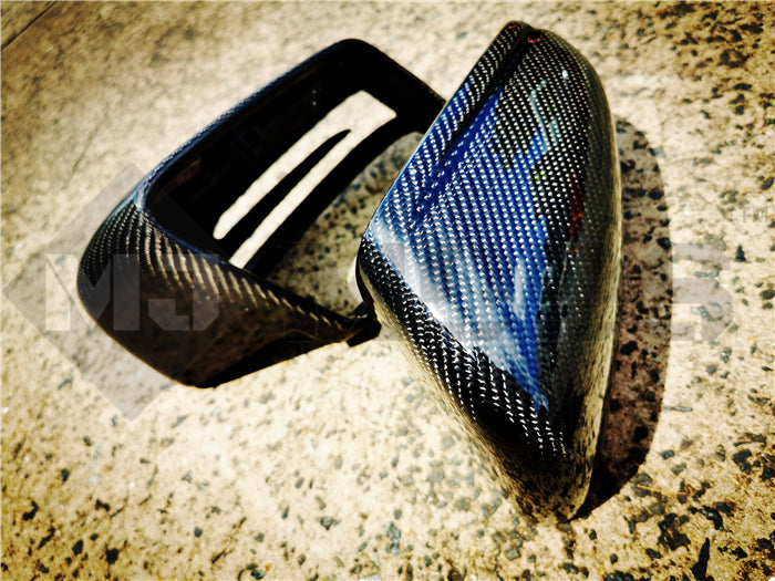 Carbon Fibre Mirror Cap Cover for Mercedes-Ben W204 CLA C117 W176 W246 W212 W221 AMG Red Band Replacement (4118333554762)