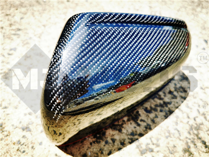 Carbon Fibre Mirror Cap Cover for Mercedes-Ben W204 CLA C117 W176 W246 W212 W221 AMG Red Band Replacement (4118333554762)