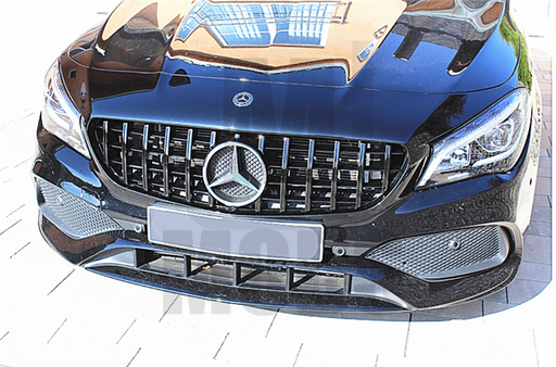 Grille For MERCEDES BENZ【C117 X117 CLA45 AMG CLA180/200/250】16-19【GT BK】 (4748316606538)