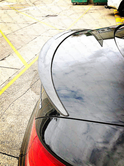 Carbon Fibre Rear Trunk Boot Spoiler for Mercedes-Benz CLA Class【C117 Coupe/Sedan】13-19 【AMG Style】 (3750237536330)