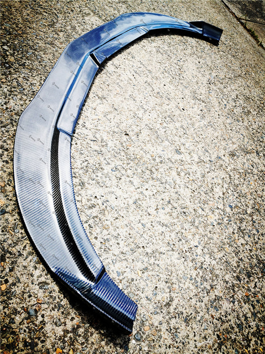 Carbon Fibre Front Bumper Lip for Mercedes-Benz A Class【W176 12-15】【A45 AMG & A180/200/250 AMG Package】【12-RZ Style】 (4150447571018)