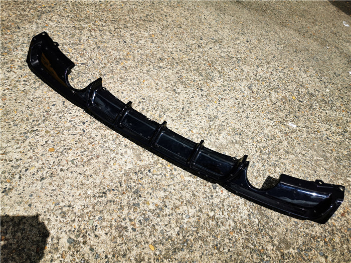 ABS Glossy Black Rear Bumper Diffuser for BMW【F30 F31 M SPORT】【Twin】340i 335i 330i 328i (4812138512458)