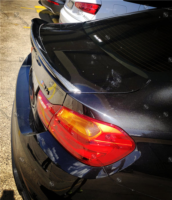 Carbon Fibre Rear Boot Spoiler Fit for BMW M Series【F82 M4】【CS style】 (4902519767114)