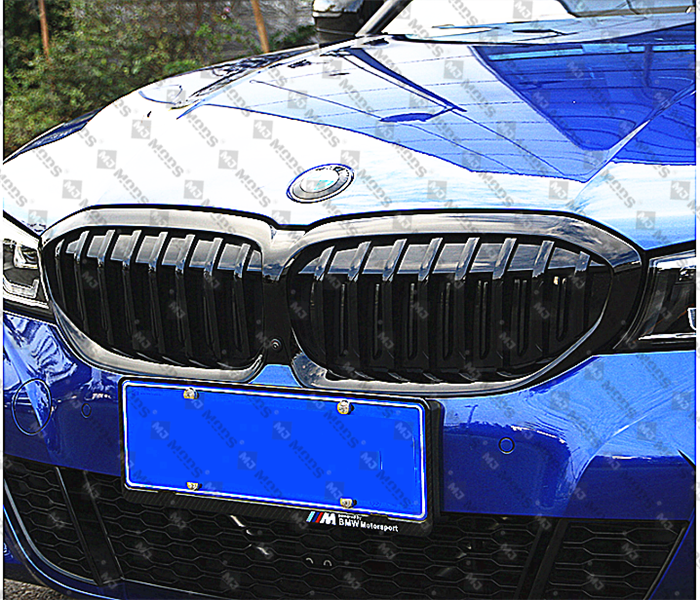ABS Glossy Black Front Grille fit for BMW G20 G21 M340i 330i/e 320i/d【Single】 (4373893644362)