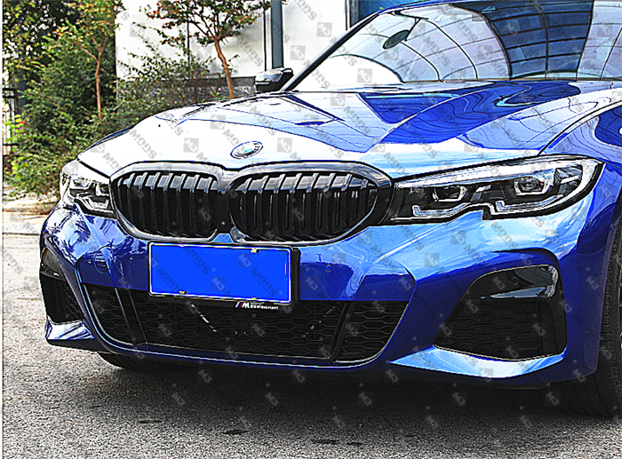 ABS Glossy Black Front Grille fit for BMW G20 G21 M340i 330i/e 320i/d【Single】 (4373893644362)