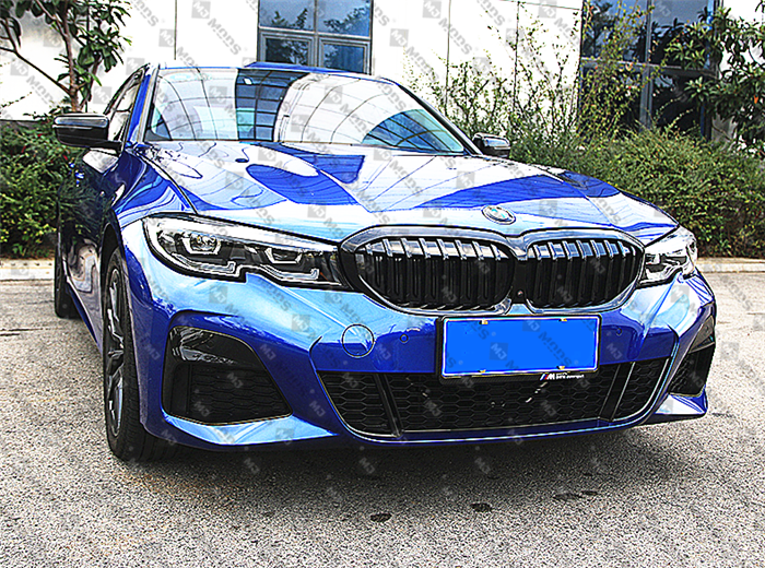 ABS Glossy Black Front Grille fit for BMW G20 G21 M340i 330i/e 320i/d【Single】 (4373893644362)