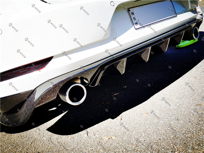 ABS Glossy Black Rear Diffuser For VOLKSWAGEN【Golf 7.5 GTI】2012+ (6574221918282)