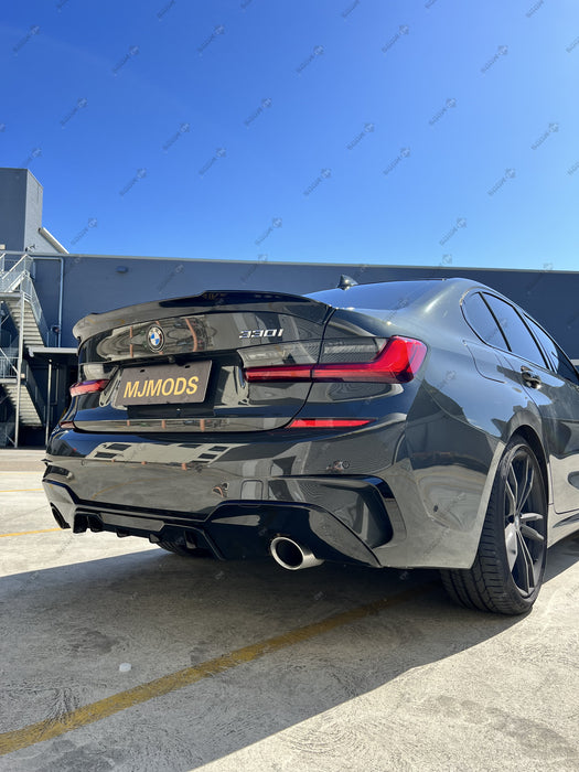 ABS Glossy Black Rear Boot Spoiler fit for BMW【G20 Sedan M340 330/320】18+【AC】 (6962086576202)