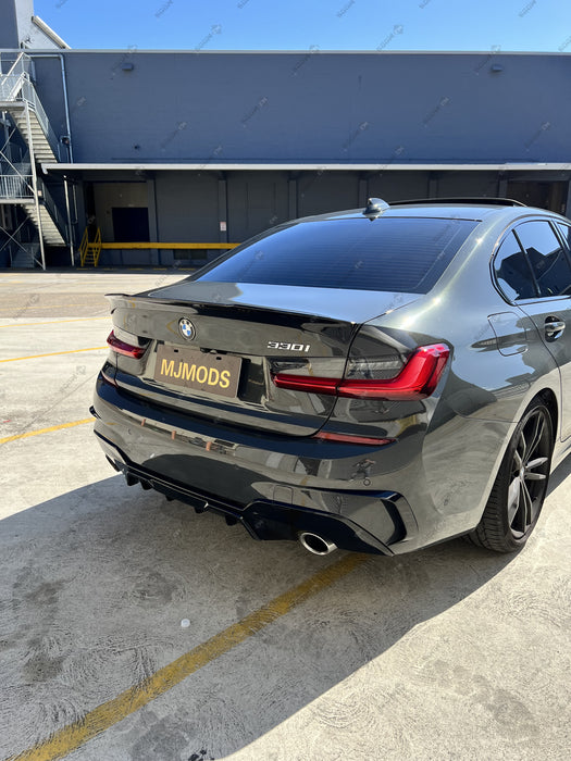 ABS Glossy Black Rear Boot Spoiler fit for BMW【G20 Sedan M340 330/320】18+【AC】 (6962086576202)